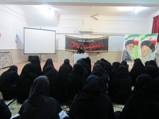برگزاری نشست سیاسی در مدرسه علمیه خواهران الزهرا(س) گراش