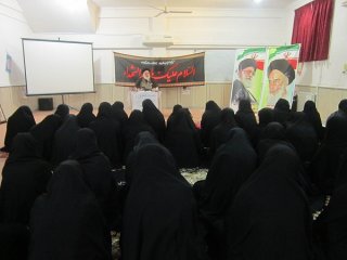 برگزاری نشست اخلاقی با هدف آشنایی با مباحث اخلاقی در مدرسه علمیه خواهران الزهرا(س) گراش