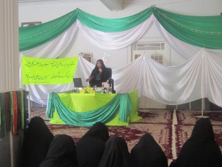 برگزاری نشست اخلاقی با موضوع بررسی زندگی چهار حشره با استناد به قرآن در مدرسه علمیه خواهران الزهرا س گراش