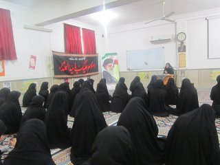 نشست اخلاقی با موضوع صراط در مدرسه علمیه خواهران الزهرا(س) گراش