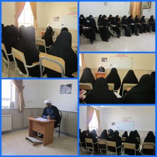 برگزاری دور‌ه‌ی جذب عادی بسیج با موضوع تحول اقتصادی دولت با حضور طلاب در مدرسه علمیه خواهران الزهرا علیها السلام گراش