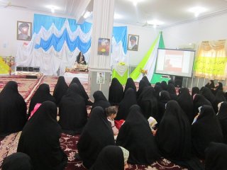 جلسه اولیاء و مربیان با حضور «زینب فقیهی» مدیر حوزه و استاد دانشگاه با حضو140 نفر از اولیاء طلاب درمدرسه علمیه خواهران ‌الزهرا(س)